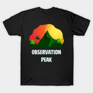 Observation Peak T-Shirt
